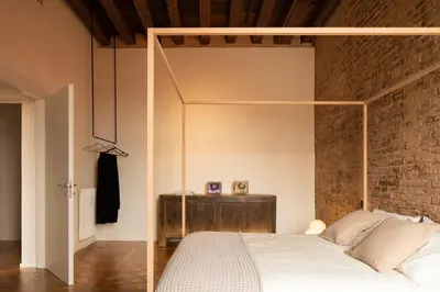 Letto o letti in una camera di Ca' Marcello de' Leoni
