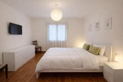 Letto o letti in una camera di Casa Gaidon