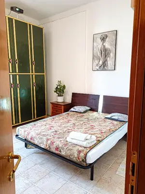 Letto o letti in una camera di Casa Radu