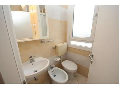 Bagno di Beachside apartment in Rosolina Mare