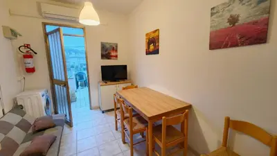 TV o dispositivi per l'intrattenimento presso Flat in Rosolina Mare near beach