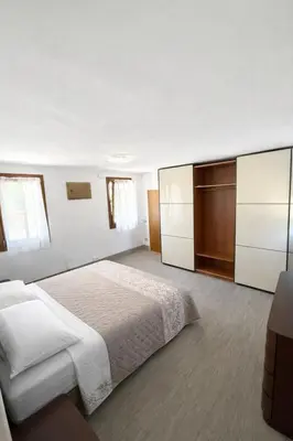 Letto o letti in una camera di Apartment in Rosolina Mare with Private Parking