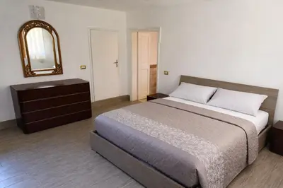 Letto o letti in una camera di Apartment in Rosolina Mare with Private Parking