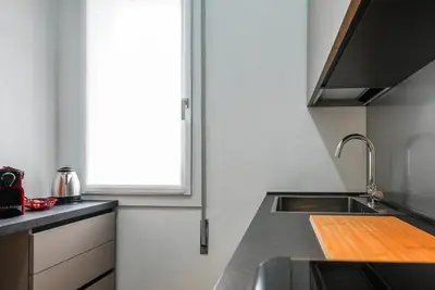 Cucina o angolo cottura di Welc-ōM Sant'Eufemia Padova