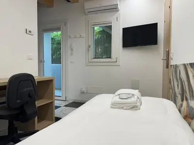 TV o dispositivi per l'intrattenimento presso Welc-ōM Ponte di Brenta Free Parking