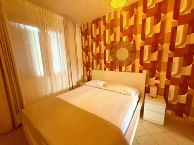 Letto o letti in una camera di Ideal apartment stay with amenities