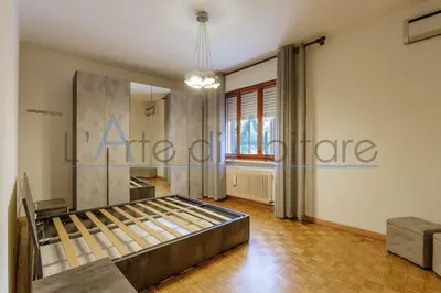 Letto o letti in una camera di Apartment with two bedrooms