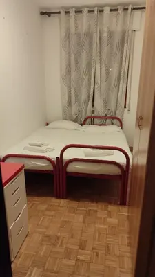 Letto o letti in una camera di Apartment with two bedrooms