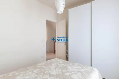 Letto o letti in una camera di Villa Fregonese