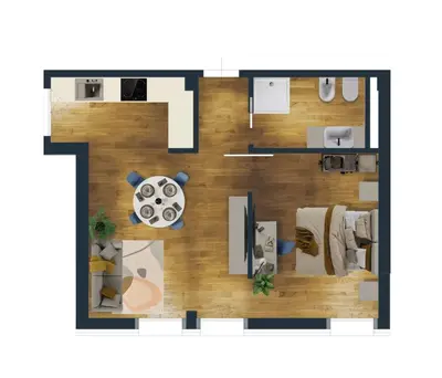 Planimetria di Jesolo Altamarea Privilege Suite