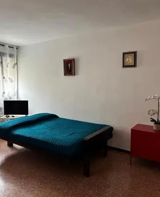 Letto o letti in una camera di Central modern loft