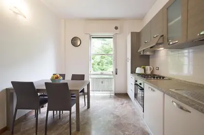Cucina o angolo cottura di PadovaResidence Apartments - vicino Cappella degli Scrovegni e Ospedale