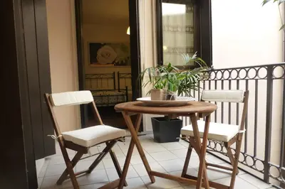 Balcone o terrazza di PadovaResidence Apartments - vista Piazza delle Erbe e Palazzo della Ragione