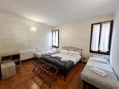 Letto o letti in una camera di Rialto House