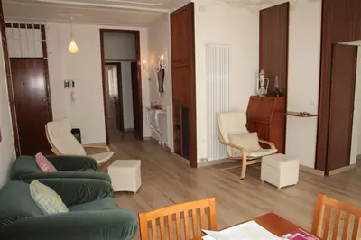Area soggiorno di Nereadi Family Apartment