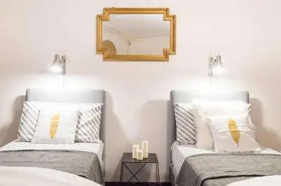 Letto o letti in una camera di Testa d'Oro