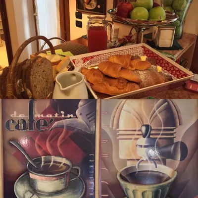 Cibo presso il bed & breakfast o nelle vicinanze