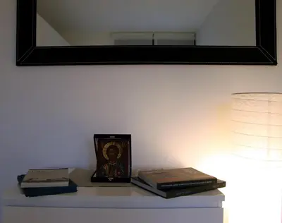 Biblioteca nell'appartamento