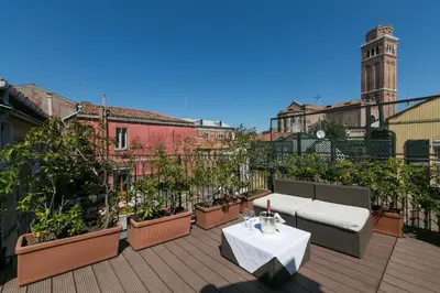Balcone o terrazza di Hotel Pantalon