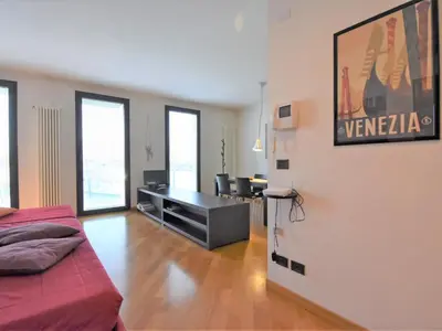 Area soggiorno di Apartment Judeca Nova by Interhome