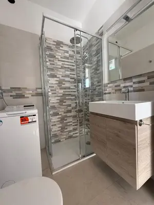 Bagno di RESIDENCE GARDEN -WALTERIGATO Apartments SOLO PER FAMIGLIE