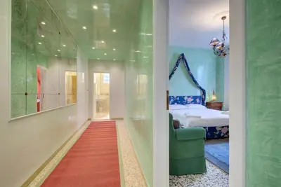 Letto o letti in una camera di BAROCCO-Veneziano