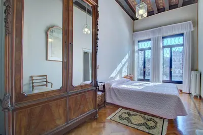 Letto o letti in una camera di RABOSO Grand 9-windows