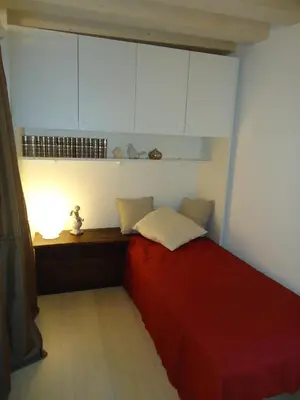 Letto o letti in una camera di Ca' dei Carpini