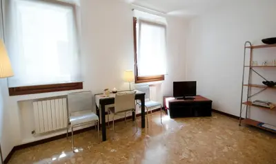 Area soggiorno di Carampane - Your nice flat near Rialto Bridge