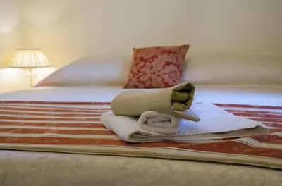 Letto o letti in una camera di San Lio Suite:Close to S Marco square & wi-fi