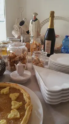Cibo presso il bed & breakfast o nelle vicinanze