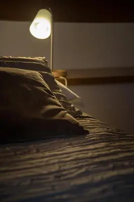 Letto o letti in una camera di Duplex at the entrance to Venice 2 bathroom and terrace