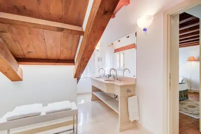 Letto o letti in una camera di Master Venice Apartments