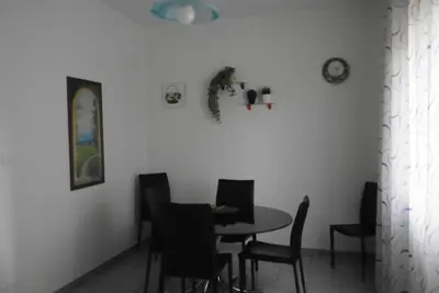 Area soggiorno di Apartment Podgora 13