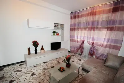 TV o dispositivi per l'intrattenimento presso Apartment Podgora 13