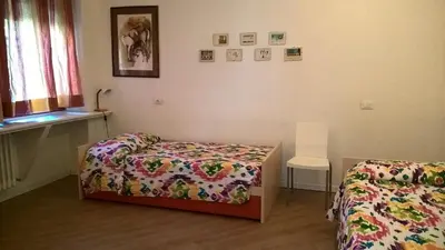 Letto o letti in una camera di Appartamento Venezia Lido