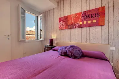 Letto o letti in una camera di Ca' d'Oro Design by Wonderful Italy