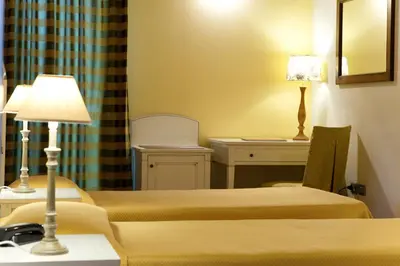 Letto o letti in una camera di Hotel Asolo