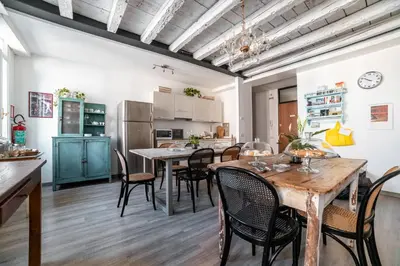 Cucina o angolo cottura di Ca' Garibaldi Rooms