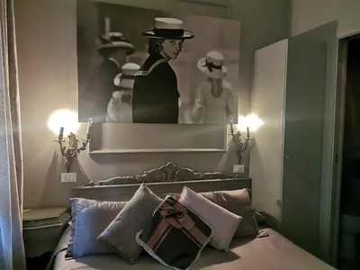 Letto o letti in una camera di L'Antico Lido Venice