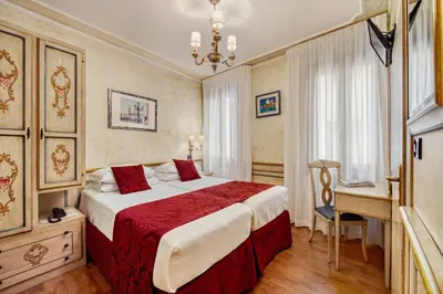 Letto o letti in una camera di Hotel Al Piave