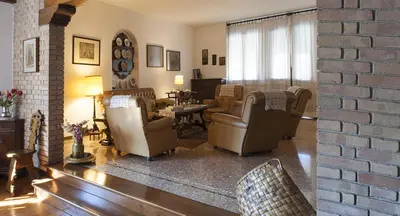 Area soggiorno di Bed & breakfast Villa Lisetta