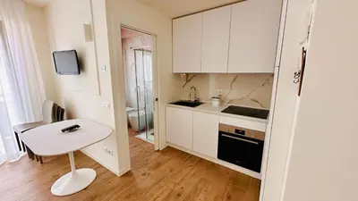Cucina o angolo cottura di Appartamenti Luigi e Carla