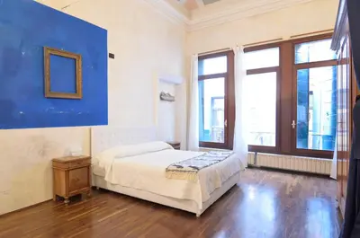 Letto o letti in una camera di Santa Marina Studio