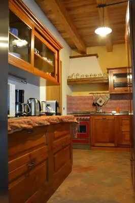 Cucina o angolo cottura di Casale Del Leon
