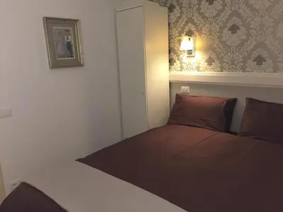 Letto o letti in una camera di Casa Dello Spezier