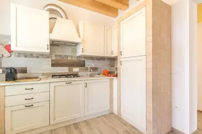 Cucina o angolo cottura di La casa nel bosco
