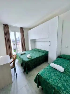 Letto o letti in una camera di Hotel Terramare
