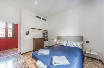 Letto o letti in una camera di Ca' d'Oro suite