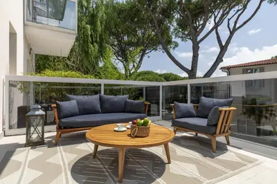 Area soggiorno di Harvey Suites Hotel & Residence